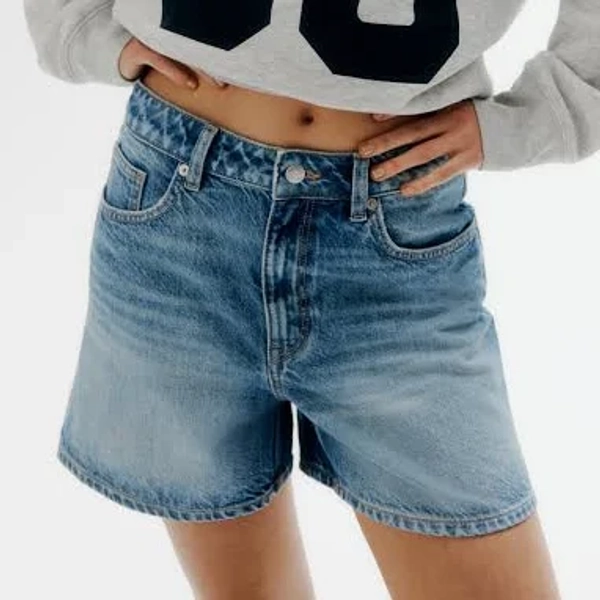 H&M High Denim Shorts