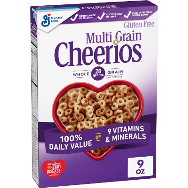 Multi-Grain Cheerios Breakfast Cereal - 9oz - General Mills