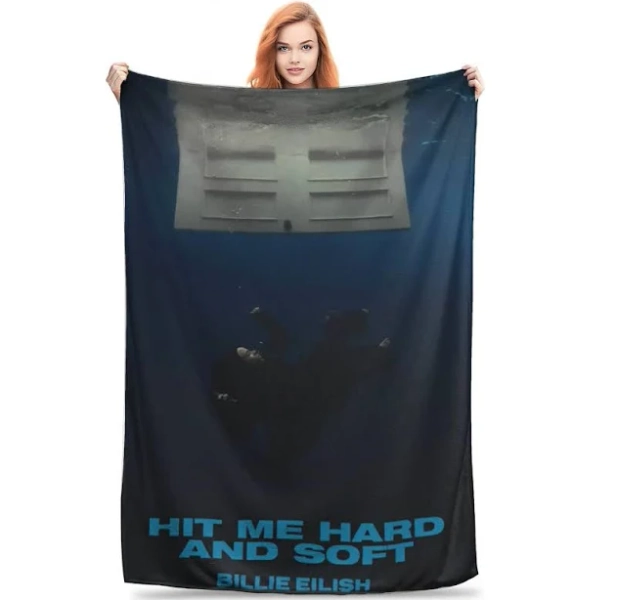 Hit Me Hard Billies And Soft Tour Blanket Cover