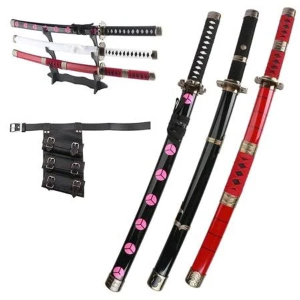 Anime Roronoa Zoro Sword Set