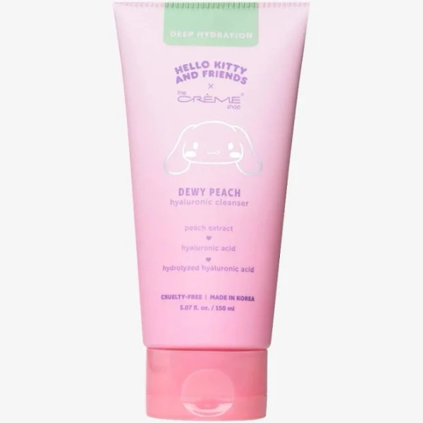 The Creme Shop Hello Kitty and Friends Dewy Peachy Hyaluronic Cleanser