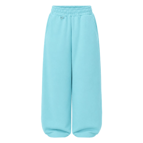 Turkusowe spodnie dresowe baggy 2.0 lite | TEE.TAT.TOO