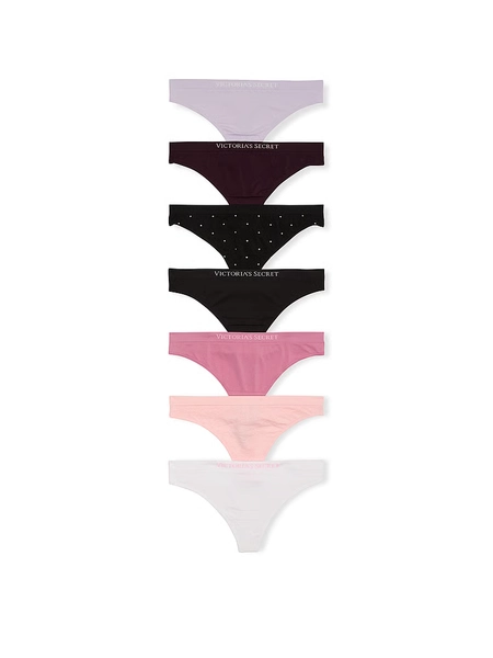 7-Pack Seamless Thong Panties