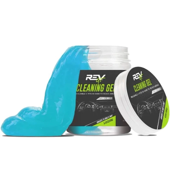 Camping World Rev Auto Cleaning Putty Magic Gel Linen Breeze 2-Pack