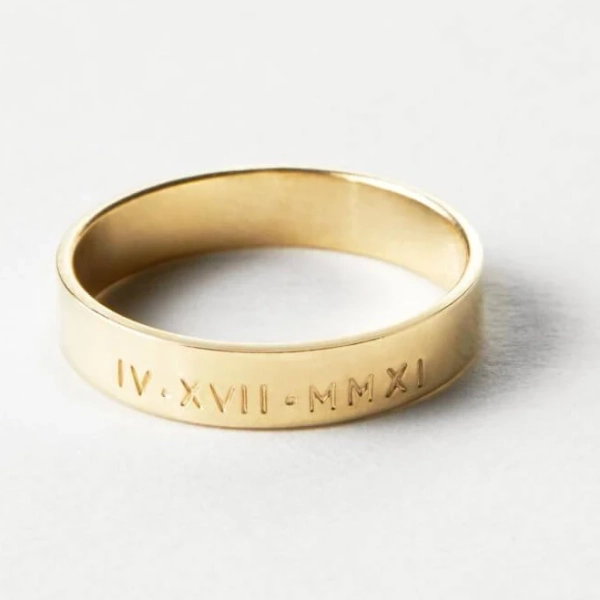 14K Gold Fill Meuse Band