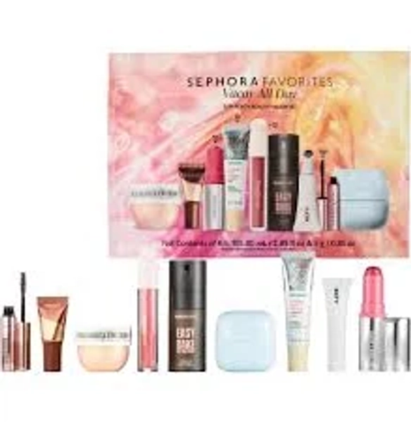 Sephora Favorites Vacay All Day Makeup and Skincare Value Set