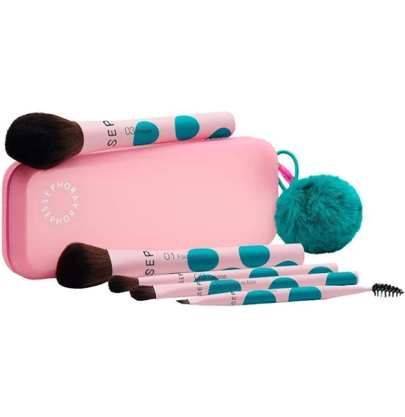 Sephora Collection 5-Piece Face and Eye Brush Set