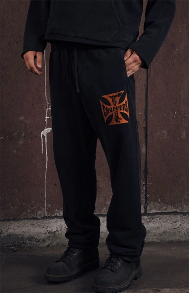 Orange Logo Sweatpants