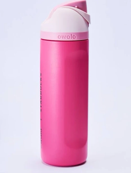 Starbucks x Owala 24 oz Rosy Pink Stainless Steel Water Bottle (