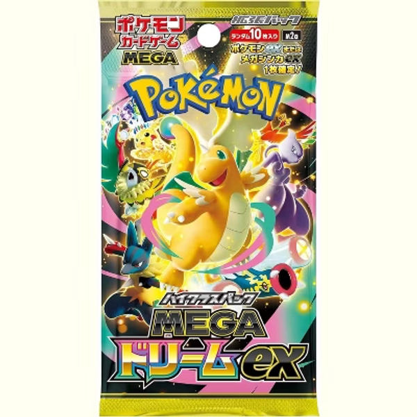 Pokemon Card Game MEGA High Class Pack Mega Dream ex Pack (Japanese) - 10 Cards