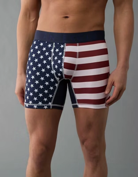 AEO Men's Stars & Stripes 6" Classic Boxer Brief