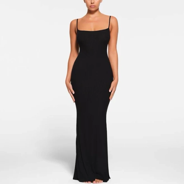 Skims Women's Petite Long Slip Dress