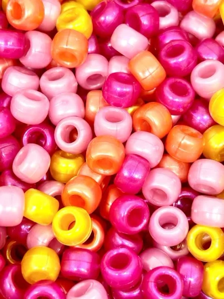 Bright Starburst Mix Pony Beads for Kandi Bracelets