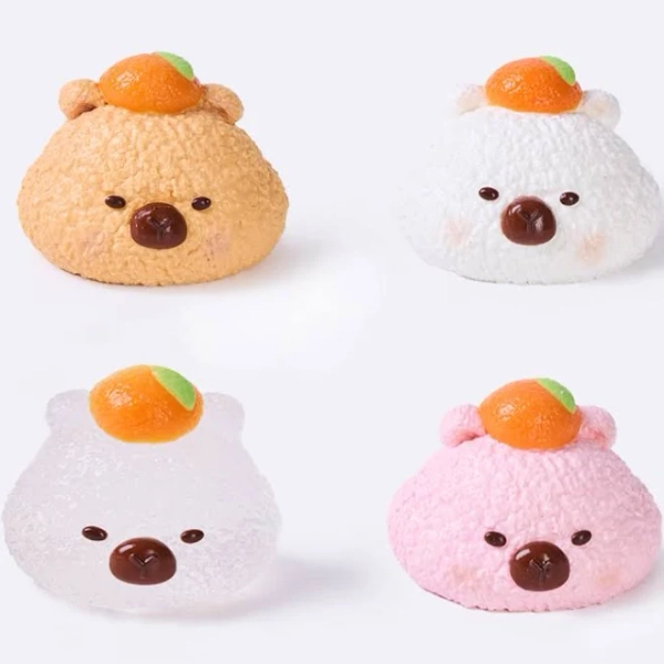 TABASQUISHY Capybara Taba Squishy Sensory Experience Pack Squeeze Toys