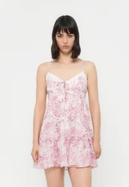 BARE FESTIVAL MINI DRESS - Freizeitkleid - pink