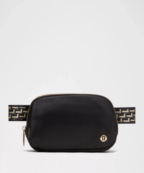 Everywhere Belt Bag 1L *L Monogram Metallic - Black/Graphite Grey/Gold - ONE SIZE