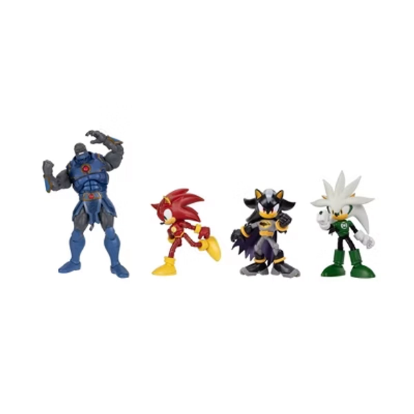 DC x Sonic the Hedgehog 5" Action Figure Multipack Power vs Speed