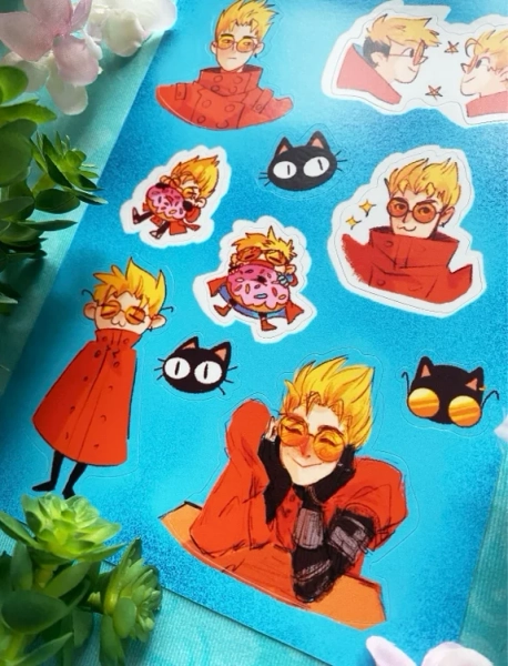 Trigun Sticker Sheet
