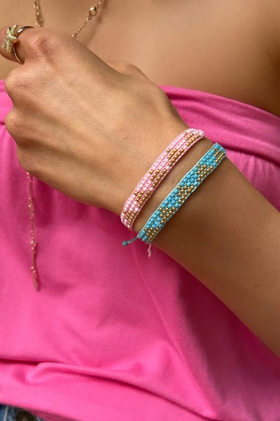 Beaded bracelet set
