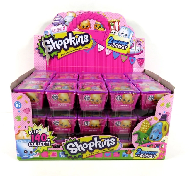 Shopkins Season 2 Lot 30 New Sealed 2 Packs + Display Box