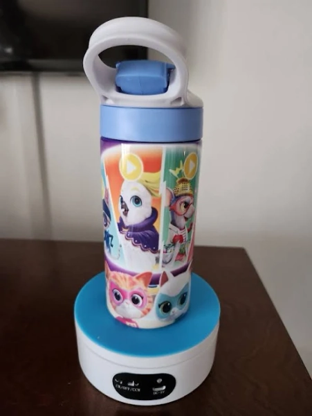 Superkitty/Villians Flip Top Tumbler