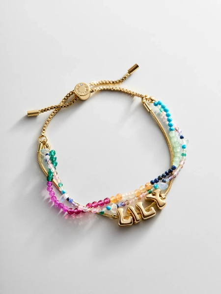 Rowan Semi-Precious Custom Layered Bracelet - Santorini