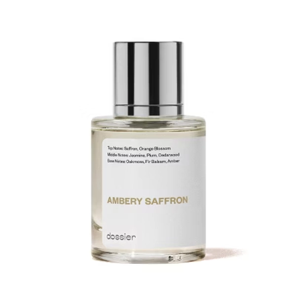 Dossier Women's Perfume - Ambery Saffron - 50ml