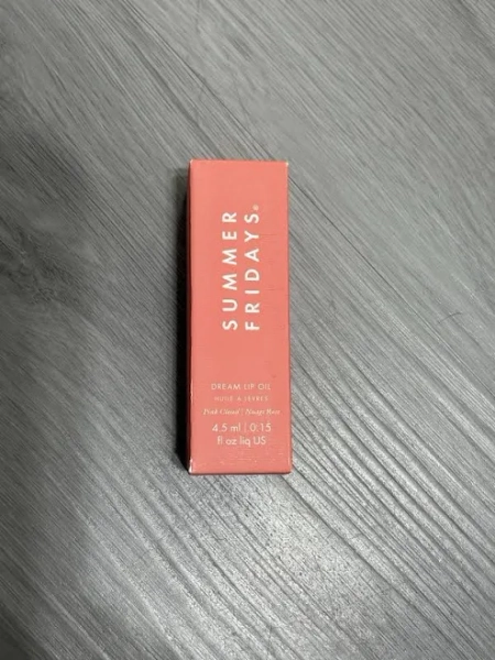 Summer Fridays Dream Lip Oil Pink Cloud 0.15 Oz