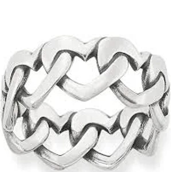 James Avery Chain of Hearts Ring