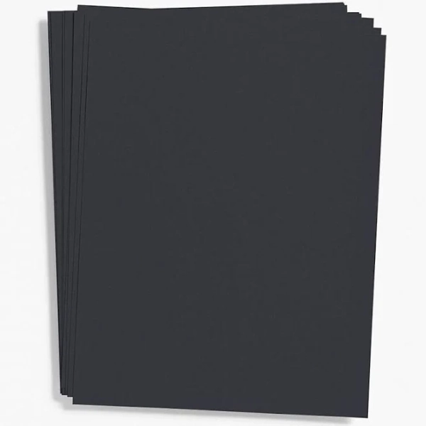 Paper Source Black Paper 8.5" x 11"