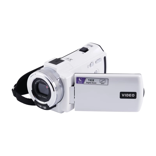 Vivitar PopCam Digital Camcorder, 48MP, Full HD 1080p Video Camera with 3" Flip Screen, 16x Digital Zoom, Built-in Microphone, Compact Vlogging Camera for Beginners, Travel, & Family Recording - Walmart.com
