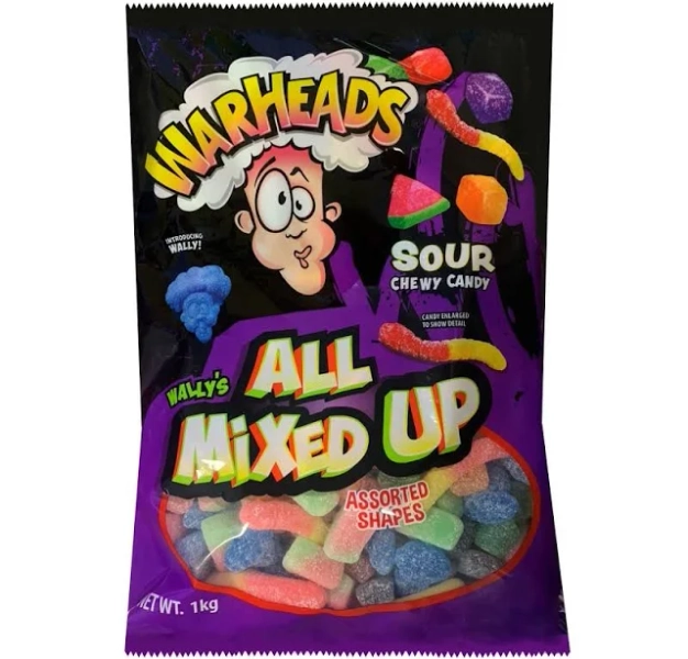 Warheads All Mixed Up 1kg