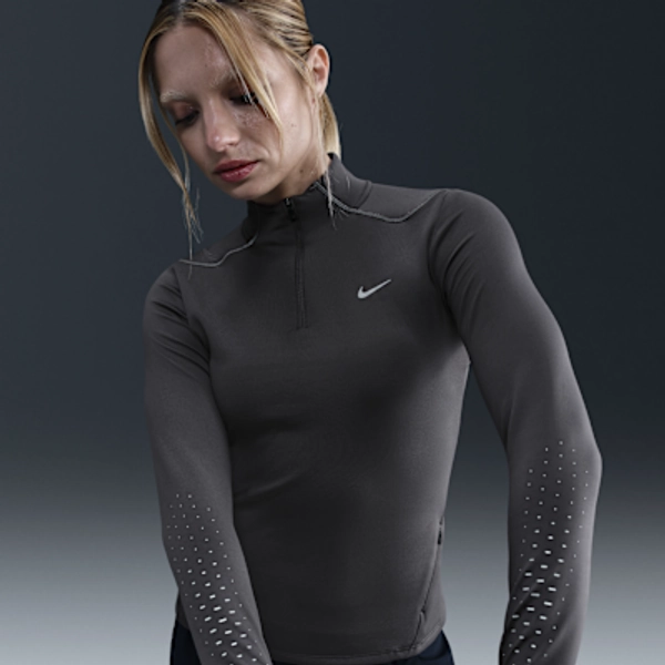 Nike Swift Women's Therma-FIT ADV 1/4-Zip Running Top with Reflective Accents