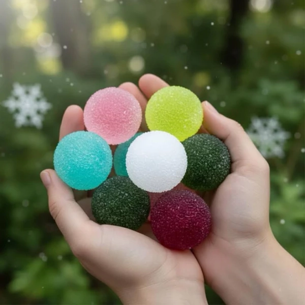 Sugar Texture Stress Balls - Sensory Fidget Toy, Choose Colors