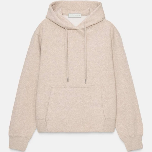 Zara Basic Hoodie Sweatshirt Women