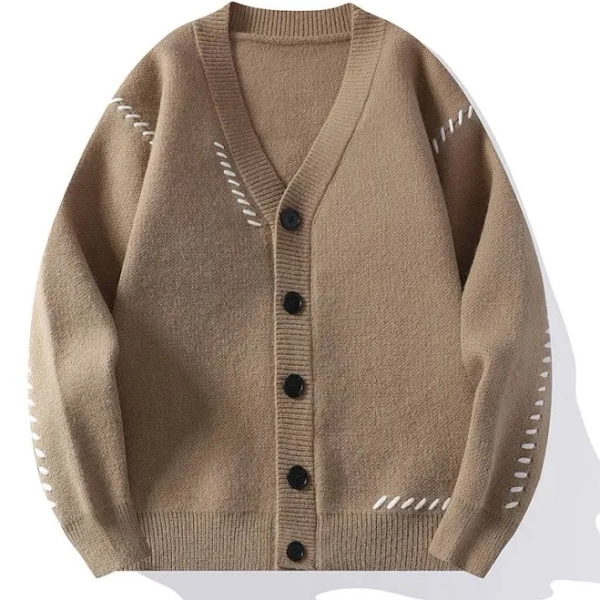 Jack Hafford Men's Driftwood Cotton Cardigan