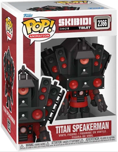 Funko Skibidi Toilet POP! Animation Titan Speakerman Vinyl Figure #2366 (Pre-Order ships May)
