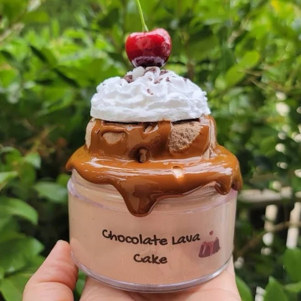 Lava Cake DIY Slime