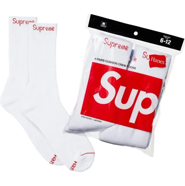 Supreme Crew Socks (4-Pack)