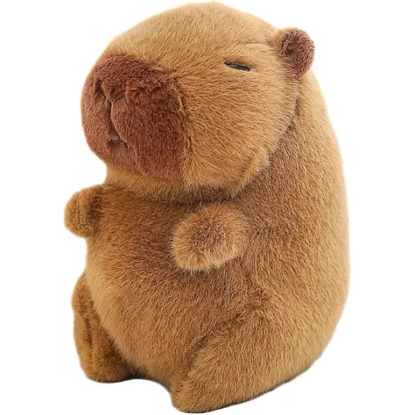 Sleepy Capybara Plush Toy