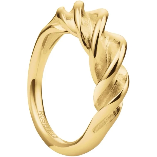 Rosefield Gold Swirl Ring