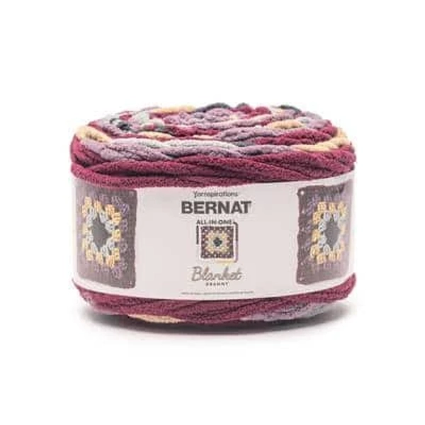 Michaels Bernat All in One Blanket Granny Yarn