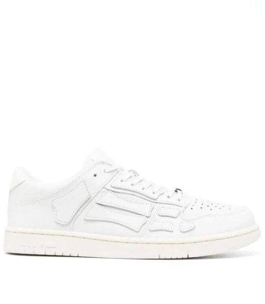 Amiri Skel-Top Leather Low-top Sneakers