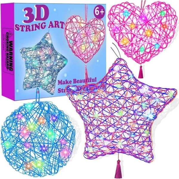 3D String Art Kits for Girls