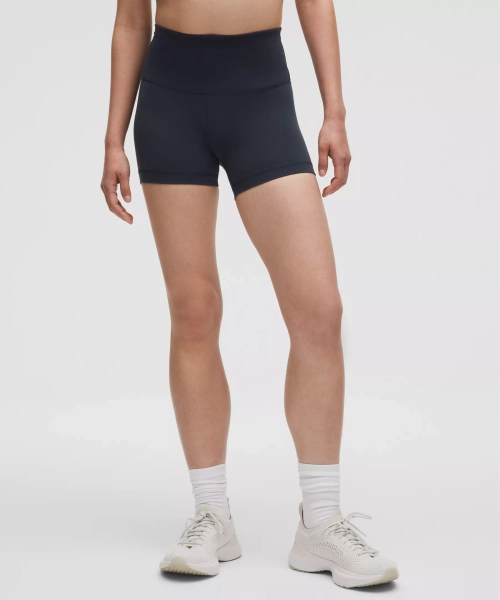 Wunder Train High-Rise Short 4" - True Navy - 14