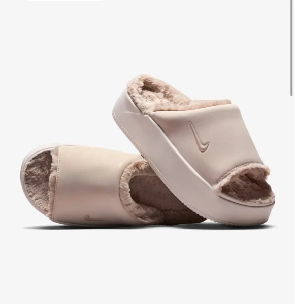 Nike Calm Elevation Fur Women's Slides