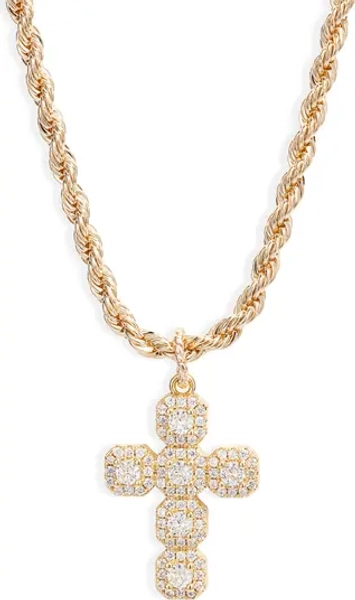 Nelli Cross Pendant Necklace