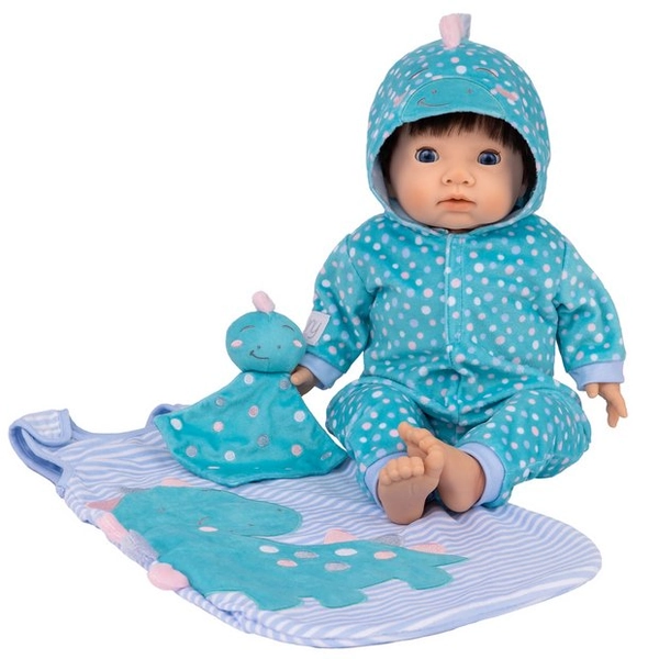 Buy Tiny Treasures Sleepy Dino Baby Doll Set | Dolls | Argos