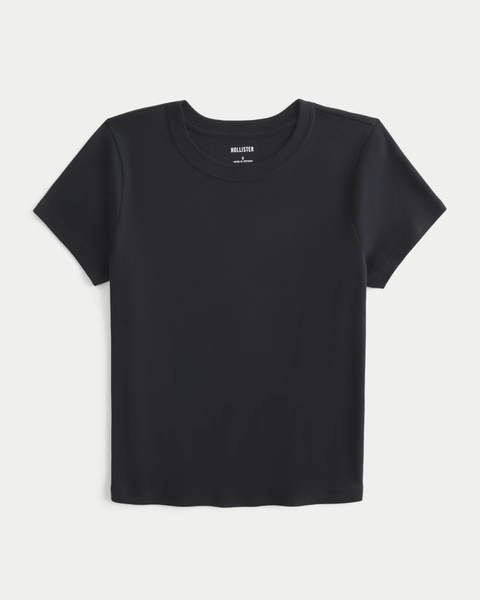 Short-Sleeve Crew Baby Tee
