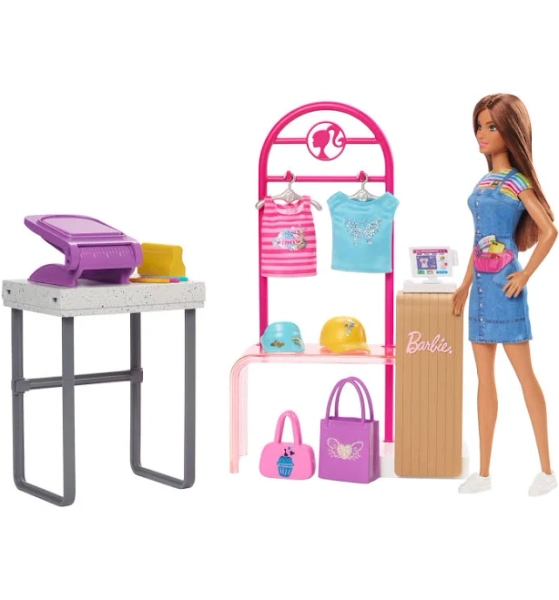 Barbie Make & Sell Boutique Playset
